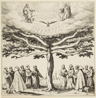 Der Baum des heiligen Franziskus von Jacques Callot