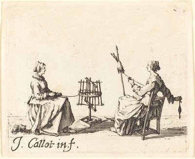 Der Wickler und der Spinner von Jacques Callot