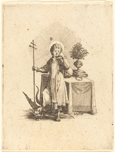 Der junge Jesus von Jacques Callot