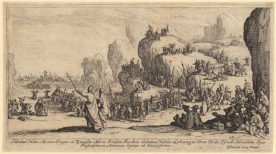Truppen verlassen ihre Schiffe von Jacques Callot