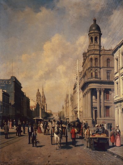 Collins Street, Melbourne von Jacques Carabain