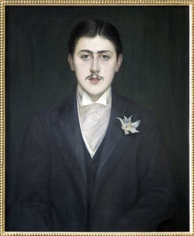 Porträt von Marcel Proust von Jacques Emile Blanche