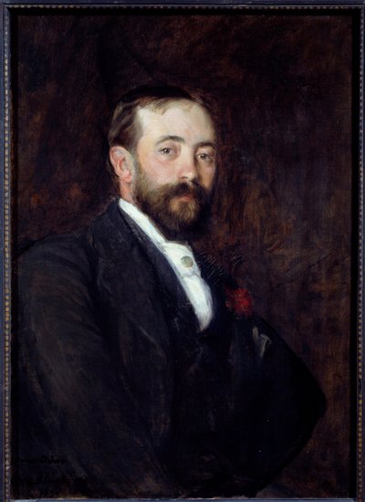 Porträt des spanischen Malers Don Rafael de Ochoa y Madrazo (1858) von Jacques Emile Blanche
