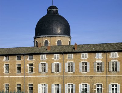 Barockarchitektur: Kuppel des Hotel Dieu (18. Jahrhundert) von Architekt Jacques Germain Soufflot (1713-1780). Macon, Saone-et-Loire. von Jacques Germain Soufflot