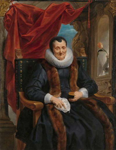 Porträt von Magdalena de Cuyper von Jacques Jordaens