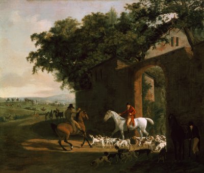 Aufbruch zur Jagd von Jacques Laurent Agasse