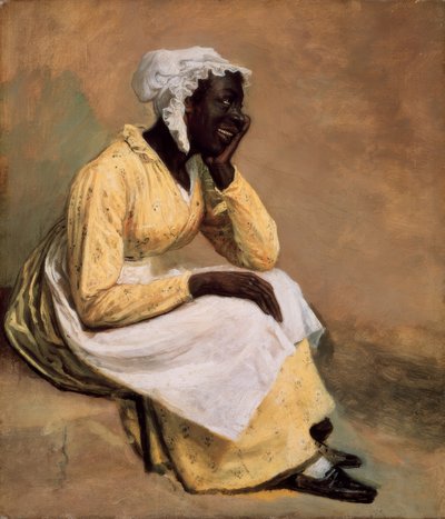 Porträt des schwarzen Albinos von Jacques-Laurent Agasse