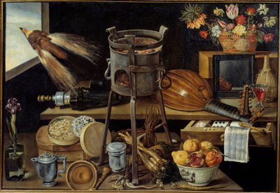 Die fünf Sinne und die vier Elemente von Jacques Linard