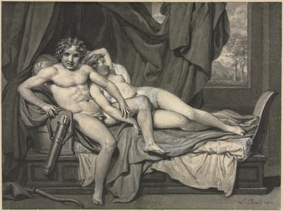 Amor und Psyche von Jacques Louis David