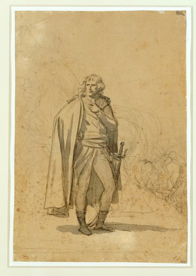 General Bonaparte stehend von Jacques Louis David