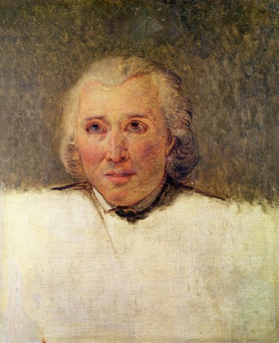 Porträt von Henri Gregoire (1750-1831), Studie für den Ballhausschwur, 1791 von Jacques Louis David