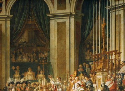 Krönung Napoleons in Notre-Dame von Jacques Louis David