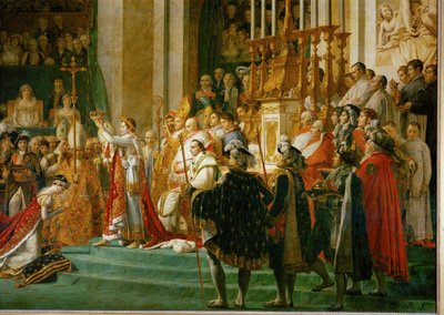 Krönung Napoleons in Notre-Dame von Jacques Louis David