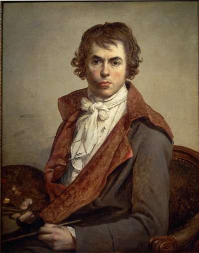 Selbstporträt (1794) von Jacques Louis David