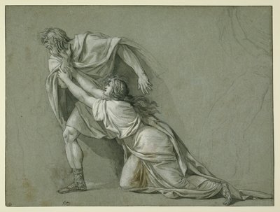 Die Abreise von Marcus Attilius Regulus nach Karthago von Jacques Louis David