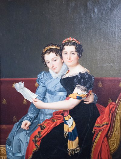 Zenaide und Charlotte Bonaparte von Jacques Louis David