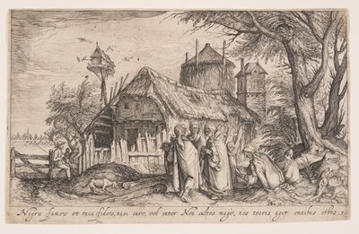Landschaft mit Roma-Leuten, aus Landschaften von Jacques de Gheyn II