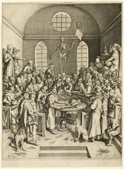 Die Anatomievorlesung des Professors Pauw von Jacques de Gheyn II