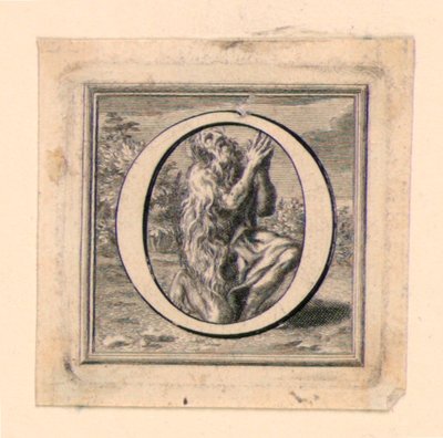Dekorierter Anfangsbuchstabe O von Jakob Frey