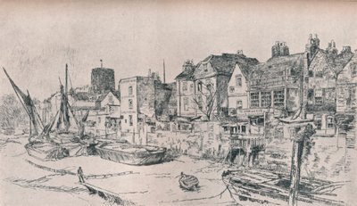Adam und Eva: Altes Chelsea, 1879 von James Abbott McNeill Whistler