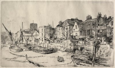 Adam und Eva Taverne, Old Chelsea von James Abbott McNeill Whistler