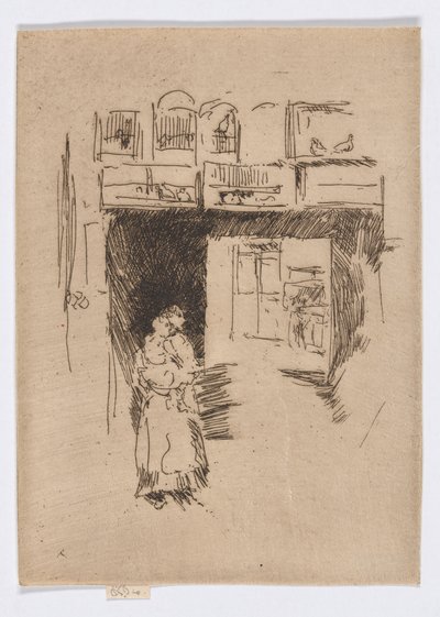 Vogelgeschäft-Seven Dials von James Abbott McNeill Whistler