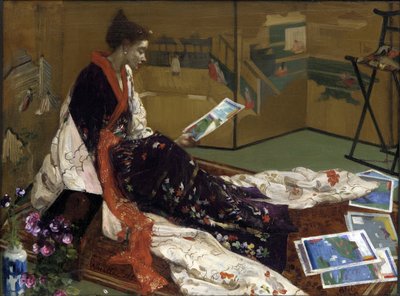 Caprice in Purpur und Gold: Der goldene Paravent von James Abbott McNeill Whistler