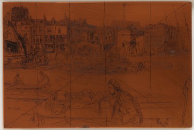 Schwarzer Löwenkai, 1859 von James Abbott McNeill Whistler