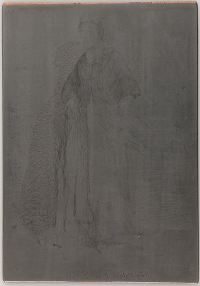 La Mere Gerard. Eine der zwölf Radierungen aus der Natur, 1857-1858 von James Abbott McNeill Whistler