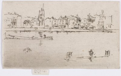 Little Chelsea Memorial, 1887 von James Abbott McNeill Whistler