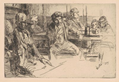 Hafenarbeiter, 1859 von James Abbott McNeill Whistler