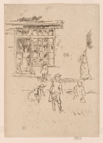 Murmeln, ca. 1886-88 von James Abbott McNeill Whistler