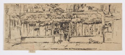 Weinhändler, Paris, ca. 1892-93 von James Abbott McNeill Whistler