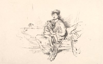 Mutter und Kind, Nr. 2, 1890 von James Abbott McNeill Whistler