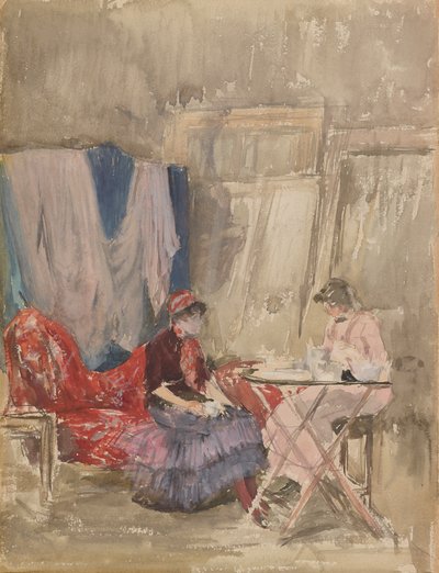 Notiz in Rosa und Lila - Das Studio von James Abbott McNeill Whistler