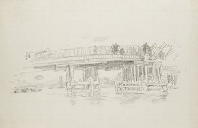 Alte Battersea-Brücke von James Abbott McNeill Whistler
