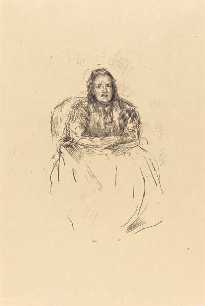 Porträtstudie: Mrs. Philip, 1896 von James Abbott McNeill Whistler