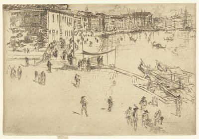 Riva del Sciavoni von James Abbott McNeill Whistler
