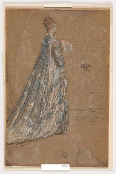 Das blaue Kleid von James Abbott McNeill Whistler
