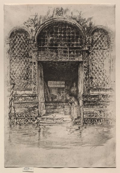 Das Tor, 1880 von James Abbott McNeill Whistler