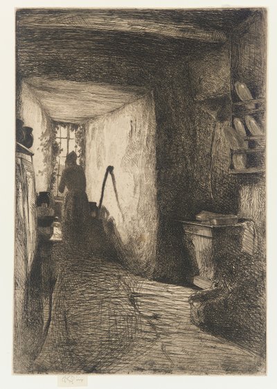 Die Küche, 1858 von James Abbott McNeill Whistler