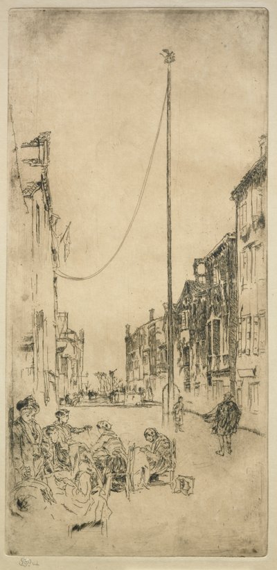 Der Mast von James Abbott McNeill Whistler
