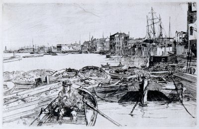 Der Teich von James Abbott McNeill Whistler