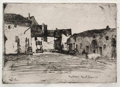 Zwölf Radierungen aus der Natur: Liverdun, 1858 von James Abbott McNeill Whistler