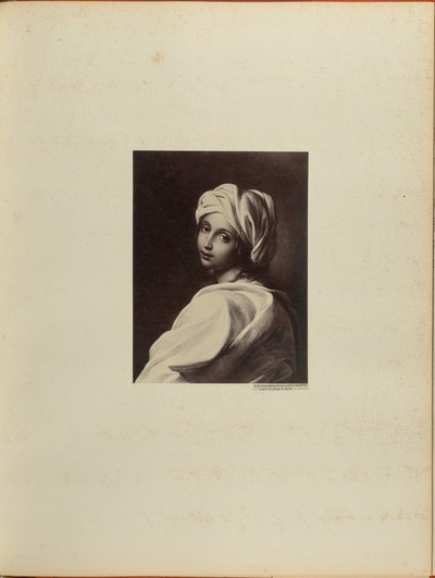 Guido Reni, Beatrice Cenci. (Galerie Barberini) nach der Zeichnung von Rocchi von James Anderson