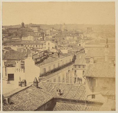 Panorama von Rom von James Anderson