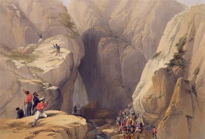Eingang zum Kojak-Pass von Parush, aus 