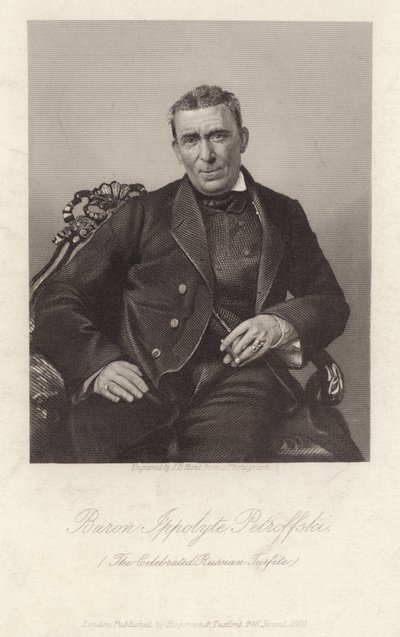 Baron Ippolyte Petroffski, russischer Turfite von James B. Hunt