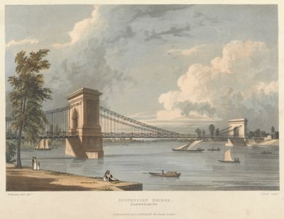 Hängebrücke, Hammersmith von James Baily