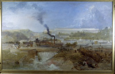 Clifton vom Überfall-Damm von James Baker Pyne